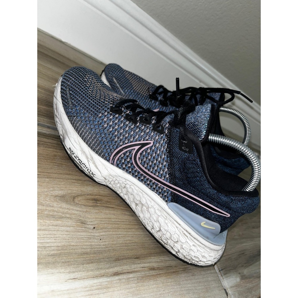 Nike ZOOMX Invincible Run Flyknit FK 2 Marina Blue Women Shoes Size 9.5 Blue - Picture 1 of 8